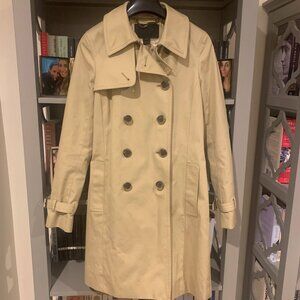 JCrew Icon Beige Trench Coat